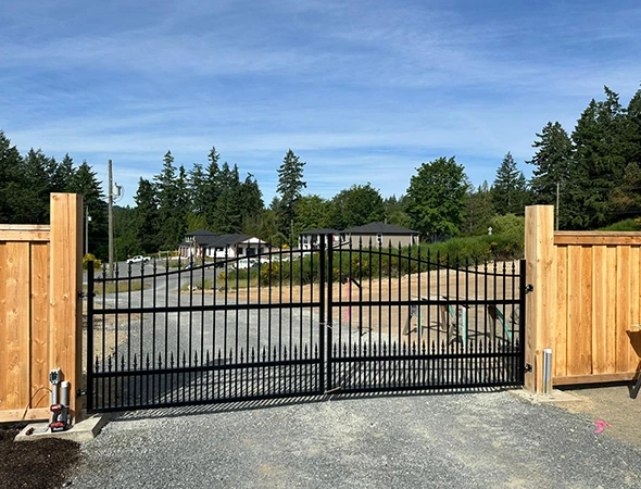 Affordable Automatic Swing Gate Installation in Saanich BC